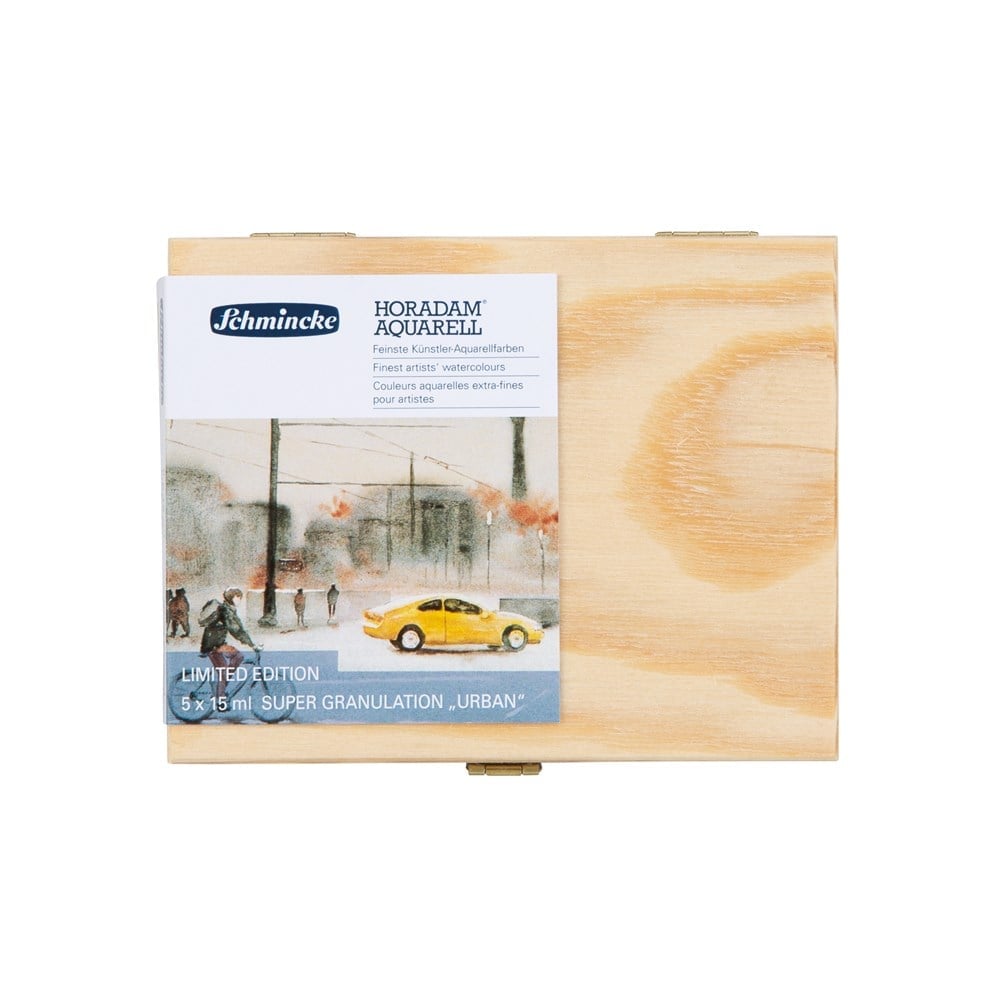 Schmincke Horadam Sulu Boya Seti Super Granulation-Urban Set 5x15ml 74893