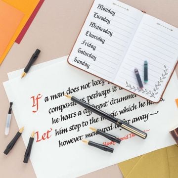 Manuscript Deluxe Calligraphy Set / Kesik Uç MC1156L