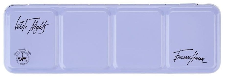 St. Petersburg White Night Boş Metal kutu 21'li lila