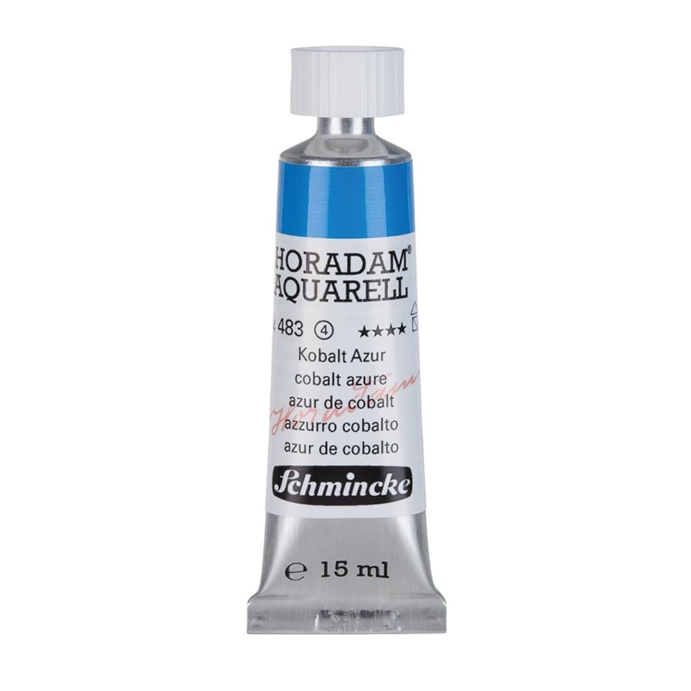 Schmincke Horadam Aquarell Artist Sulu Boya 15 ml Tüp Seri 4 483 Cobalt Azure