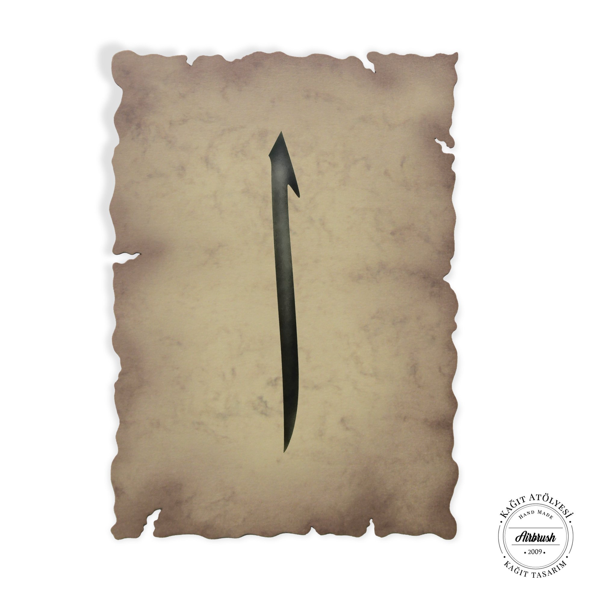 Kağıt Atölyesi 300 Gr A5 Siyah Elif