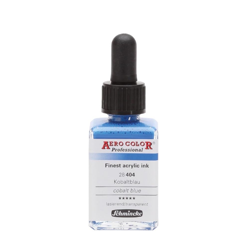 Schmincke Aerocolor Akrilik Mürekkep 28 ml 404 Cobalt Blue