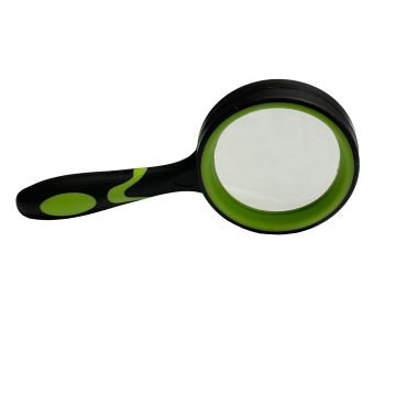 Vera Sanat 60 mm Yeşil Silikon Saplı El Büyüteci DT7673