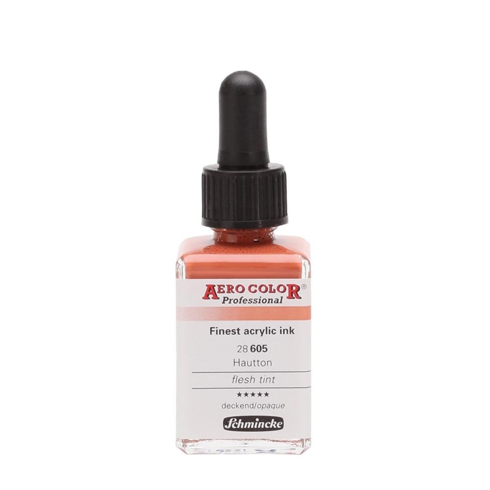 Schmincke Aerocolor Akrilik Mürekkep 28 ml 605 Flesh Tint