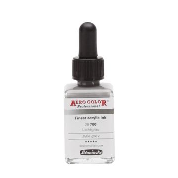 Schmincke Aerocolor Akrilik Mürekkep 28 ml 700 Pale Grey