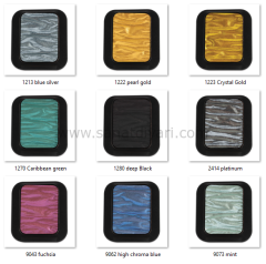 Finetec 24\'lü Yaldız Sulu Boya Seti F2400