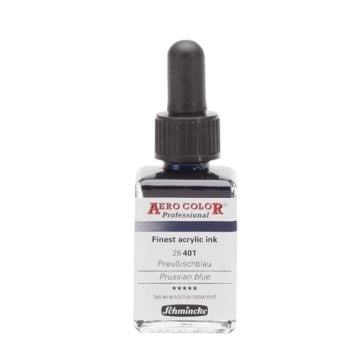 Schmincke Aerocolor Akrilik Mürekkep 28 ml 401 Prussian Blue