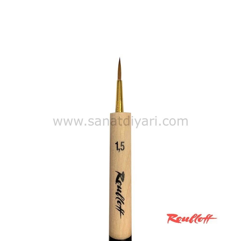 ROUBLOFF MİNİATÜRE-K1 NO:1,5 KOLİNSKY SAMUR DOĞAL KIL MİNYATÜR FIRÇASI