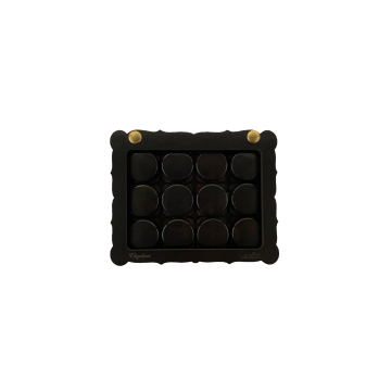 HOKKA 12'li 5cc Ahşap Kutulu Set Siyah