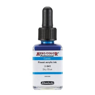 Schmincke Aerocolor Akrilik Mürekkep CANDY 28 ml 041 sky blue