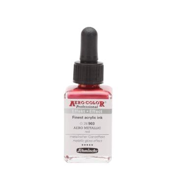 Schmincke Aerocolor Akrilik Mürekkep 28 ml 903 Aero metallic red