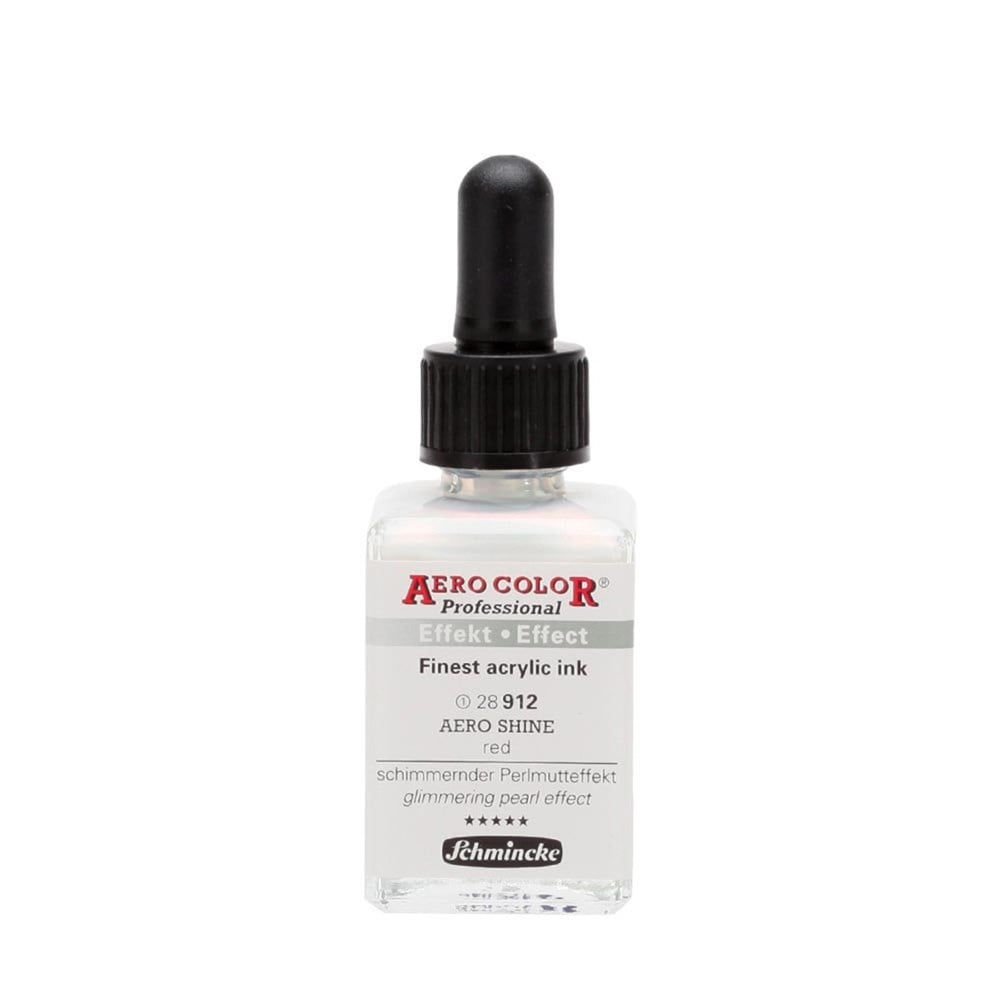 Schmincke Aerocolor Akrilik Mürekkep 28 ml 912 Aero shine red