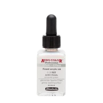 Schmincke Aerocolor Akrilik Mürekkep 28 ml 922 Aero pearl emerald green