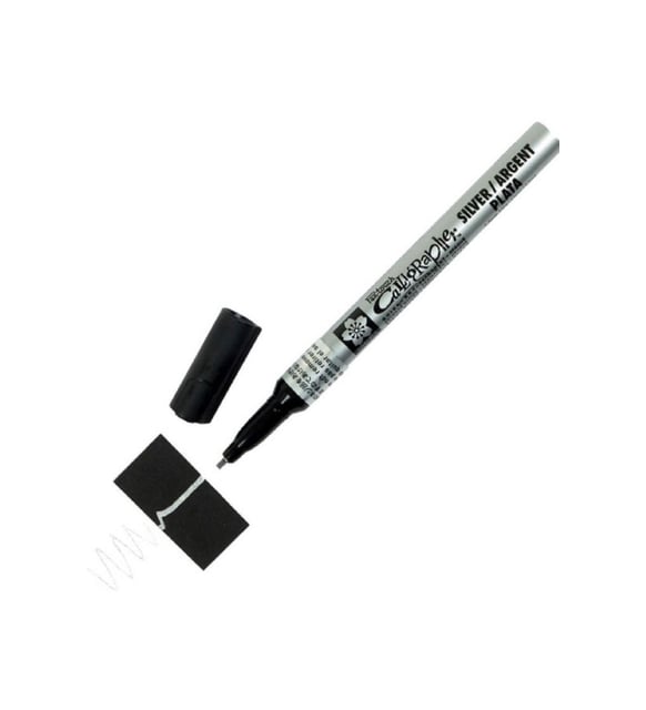 SAKURA PEN TOUCH KALİGRAFİ KALEMİ FINE GÜMÜŞ 1.8 MM XPSK-C