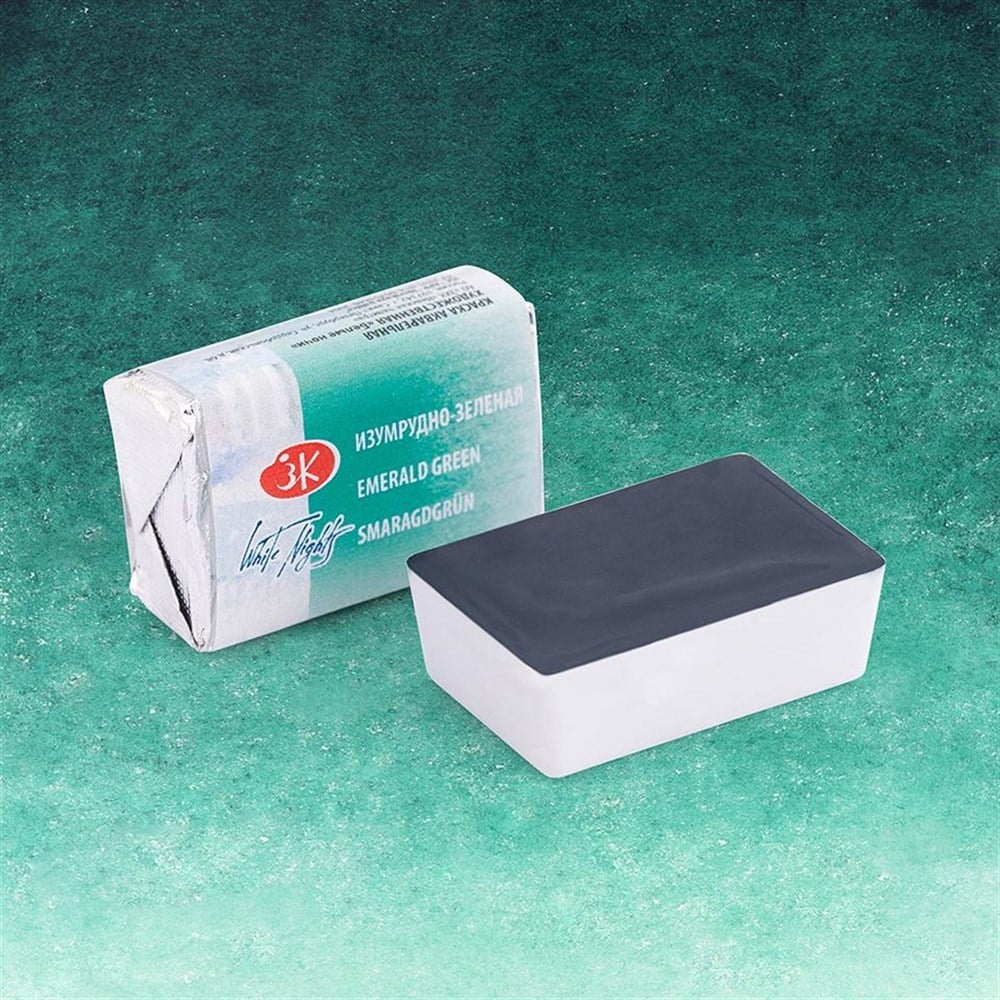 St. Petersburg White Nights Sulu Boya 1/1 tam tablet 713 emerald green