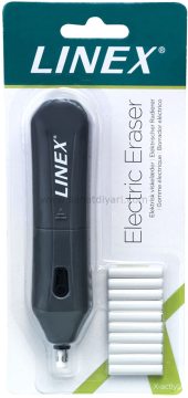 Linex Elektrikli Silgi Seti (Pille Çalışır)