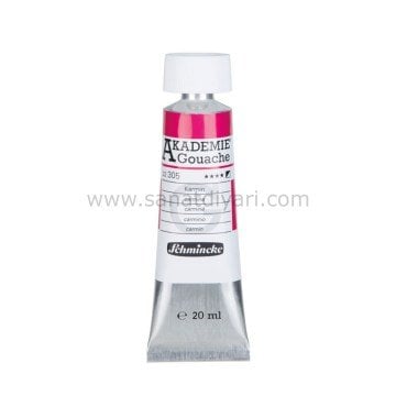 Schmincke Akademie Gouache boya 305 carmine 20 ml