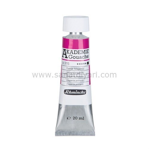 Schmincke Akademie Gouache boya 315 primary magenta 20 ml