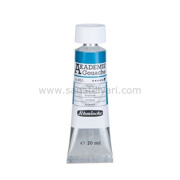 Schmincke Akademie Gouache boya 450 turquoise 20 ml