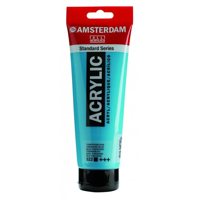 Talens Amsterdam Akrilik Boya 120 ml 522 TURQUOISE BLUE