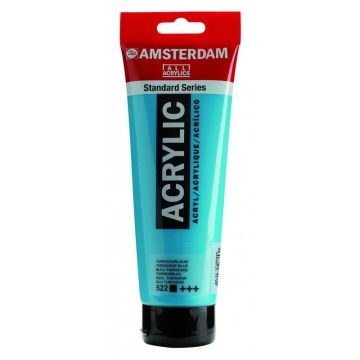 Talens Amsterdam Akrilik Boya 120 ml 522 TURQUOISE BLUE