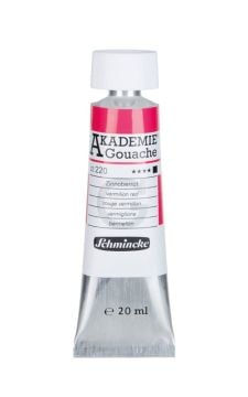 Schmincke Akademie Gouache boya 220 vermilion red 20 ml