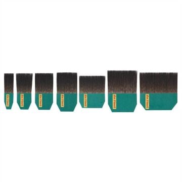 Da Vinci 500 Serisi No:80 Mavi Sincap Kılı Düz Altın Varak Sakal Fırçası