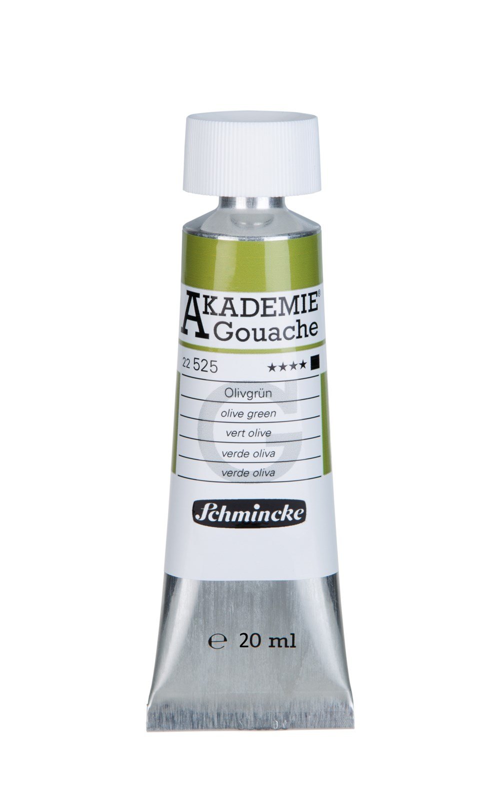 Schmincke Akademie Gouache boya 525 olive green 20 ml