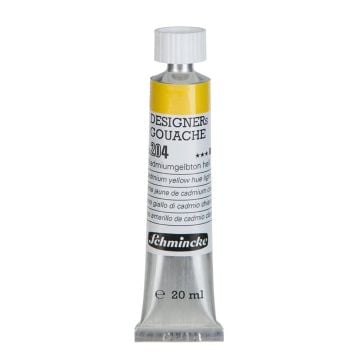 Schmincke 204 Cadmium Yellow Hue Light HKS Designers' Gouache Boya 20 ml