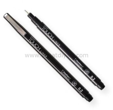 0,2 mm Siyah Shinhanart Touch Liner Teknik Çizim Kalemi