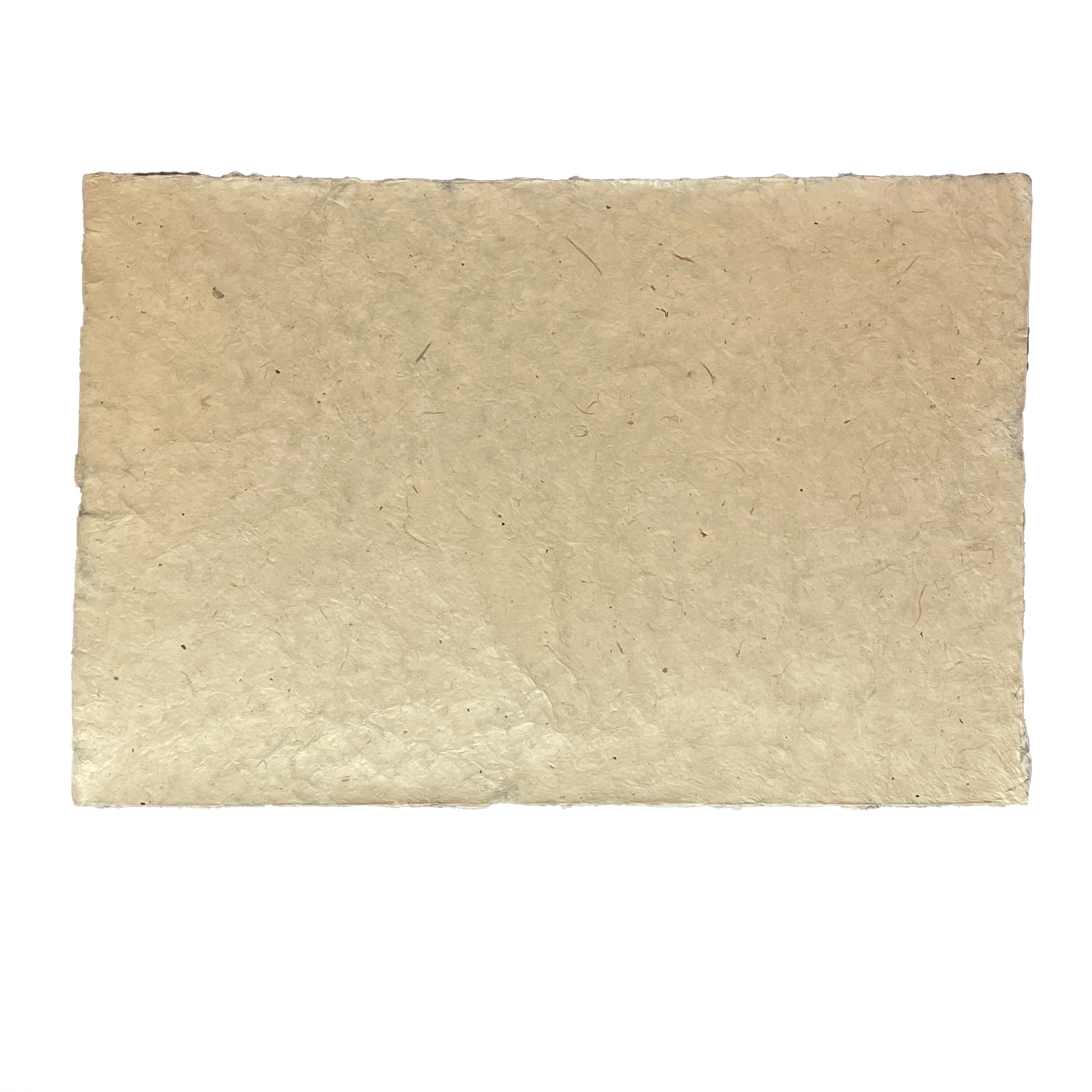 Tiryakiart AHARLI El Yapımı Asitsiz Nepal Kağıdı 50x70 cm fantezi kağıtlar KREM