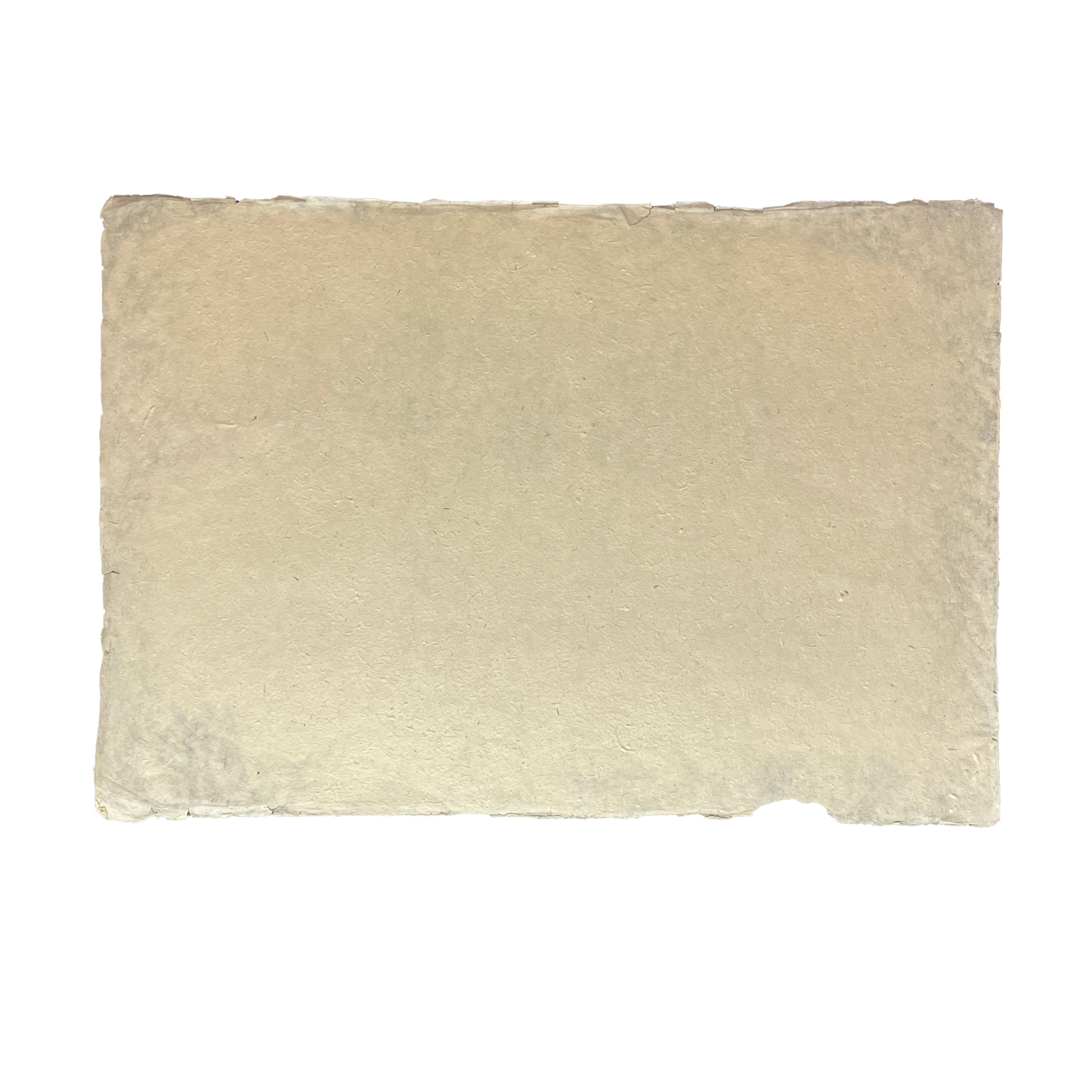 Tiryakiart Aharsız El Yapımı Asitsiz Nepal Kağıdı 50x70 cm fantezi kağıtlar KREM DOKULU