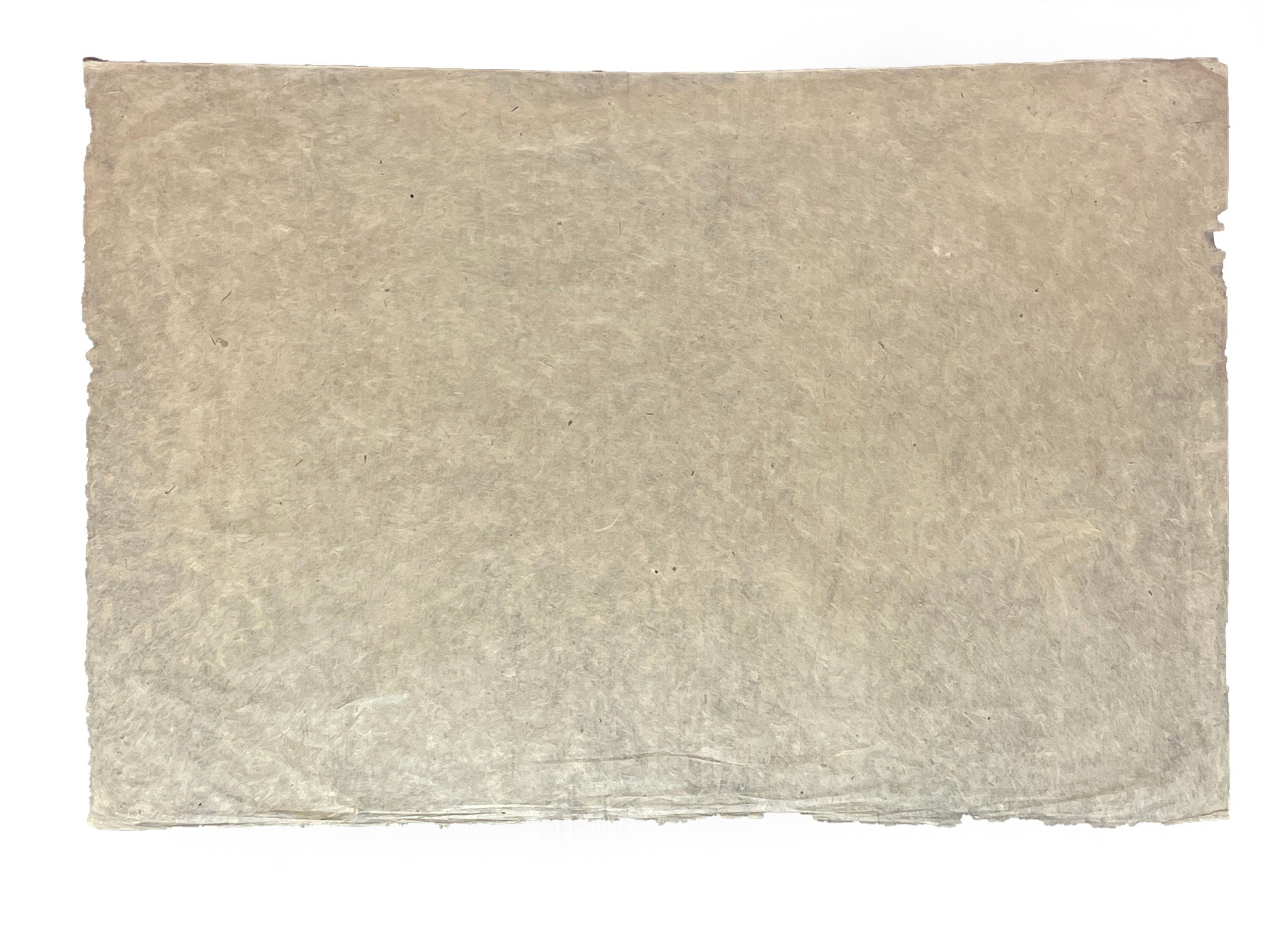 Tiryakiart Aharsız El Yapımı Asitsiz Nepal Kağıdı 50x70 cm fantezi kağıtlar KREM İNCE