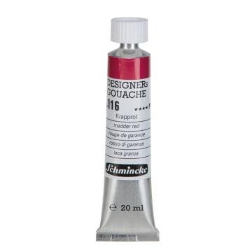 Schmincke 316 Madder Red HKS Designers' Gouache Boya 20 ml