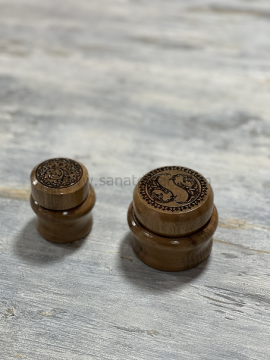 TİRYAKİART AHŞAP DESENLİ HOKKA 10 CC