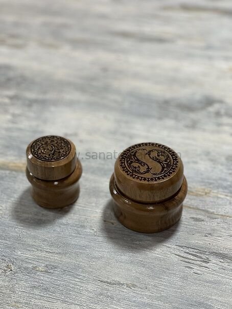 TİRYAKİART AHŞAP DESENLİ HOKKA 30 CC