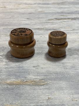 TİRYAKİART AHŞAP DESENLİ HOKKA 30 CC