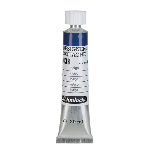 Schmincke 438 Indigo HKS Designers' Gouache Boya 20 ml