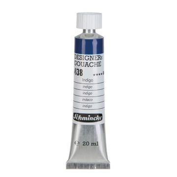 Schmincke 438 Indigo HKS Designers' Gouache Boya 20 ml