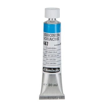 Schmincke 447 Cerulean Blue HKS Designers' Gouache Boya 20 ml