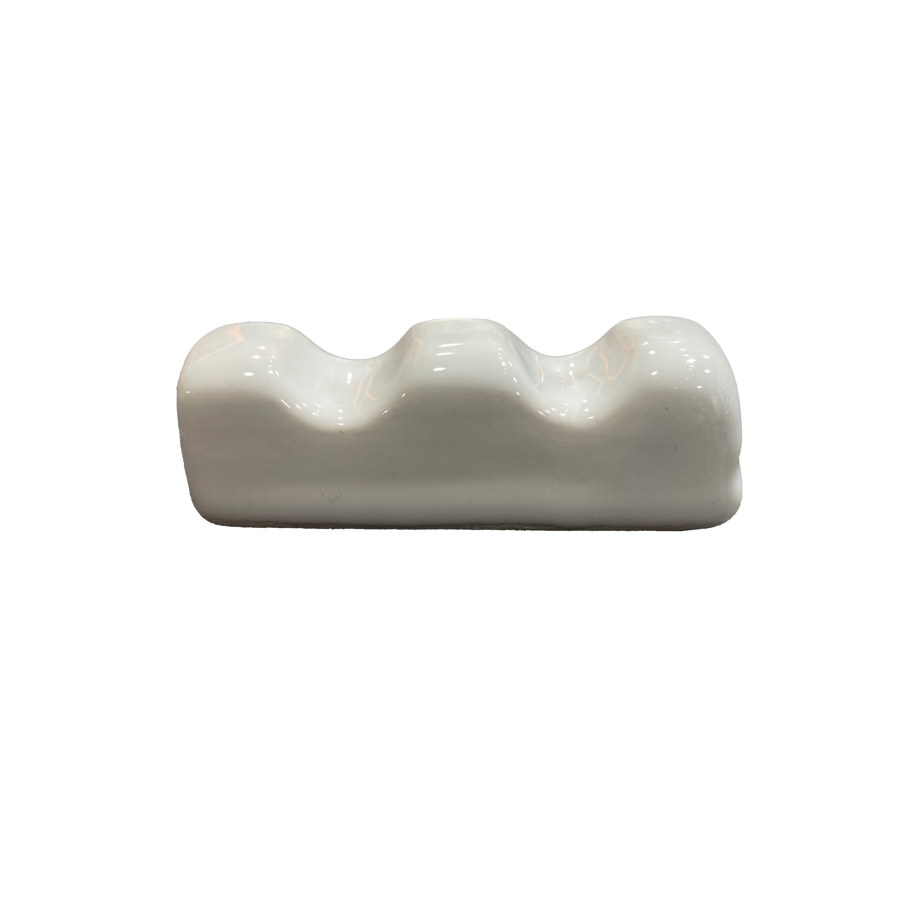 Tiryakiart Seramik Fırçalık Beyaz 2'li