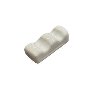 Tiryakiart Seramik Fırçalık Beyaz 2'li